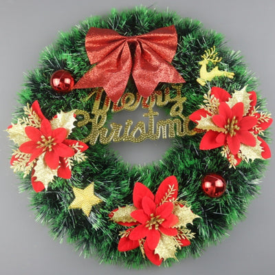 Christmas Decorations Festival Wreath Wreath Window Layout Door Hanging Site Layout Christmas Product