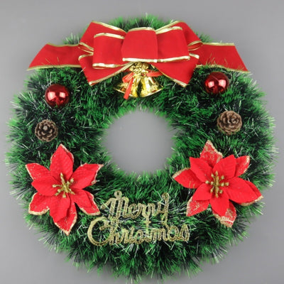 Christmas Decorations Festival Wreath Wreath Window Layout Door Hanging Site Layout Christmas Product