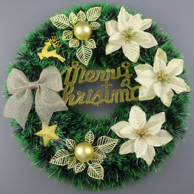 Christmas Decorations Festival Wreath Wreath Window Layout Door Hanging Site Layout Christmas Product