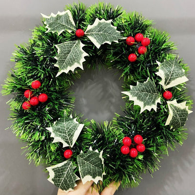 Christmas Decorations Festival Wreath Wreath Window Layout Door Hanging Site Layout Christmas Product